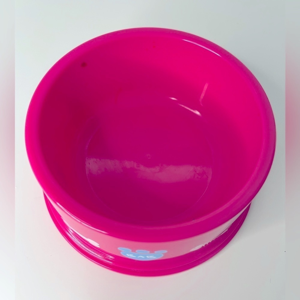 Build A Bear (BAB) Accessories - Pink Dog Pet Food Bowl EUC - Picture 4 of 5